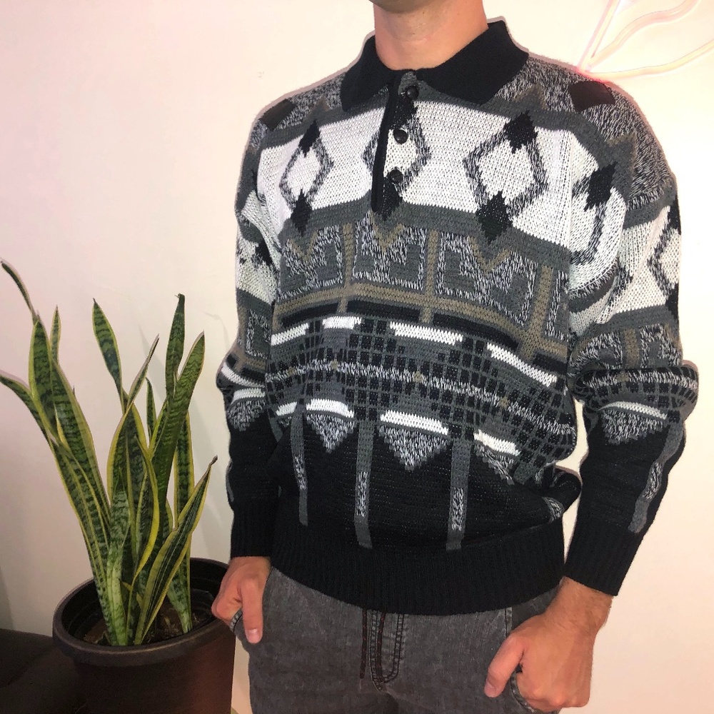 Retro Vintage 90s Men's Sweater